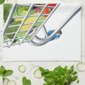 Vegetable Shopping Cart Trolley Theedoek (Gevouwen)