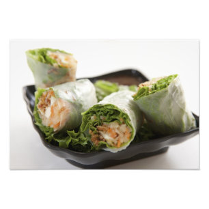 Vegetable Spring Rolls Foto Afdruk