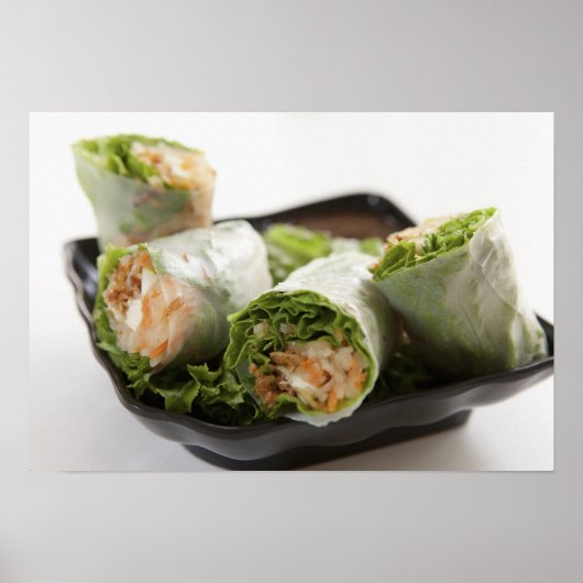 Vegetable Spring Rolls Poster (Voorkant)