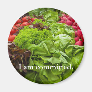 Vegetables Commitment Magnet Magneet