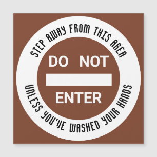 Vegetables Geen binnenste was handen Magnetic Card