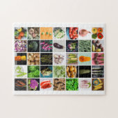 Vegetables Jigzaag Legpuzzel (Horizontaal)