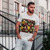 Vegetables Pattern T-Shirt