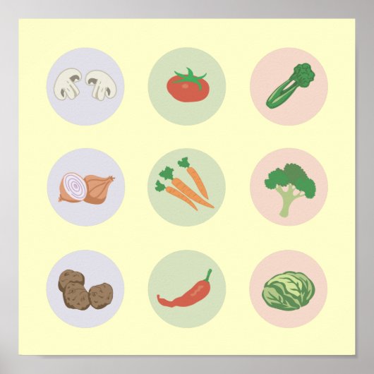 Vegetables Poster (Devant)