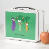 Vegetabulls Vegetable Bulls Funny Lunch Box (In situ)