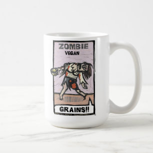 Végétalien de zombi et plombier de zombi - tasse