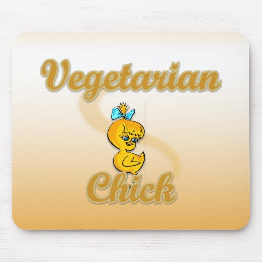 Vegetarian Chick Muismat (Voorkant)