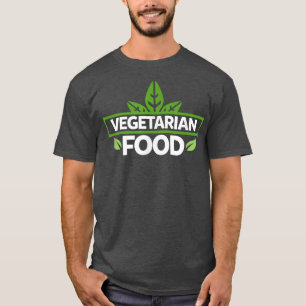 Vegetarian Food Organic Plant op basis van groente T-shirt