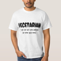 VEGETARIAN Ik eet geen schattige dieren..