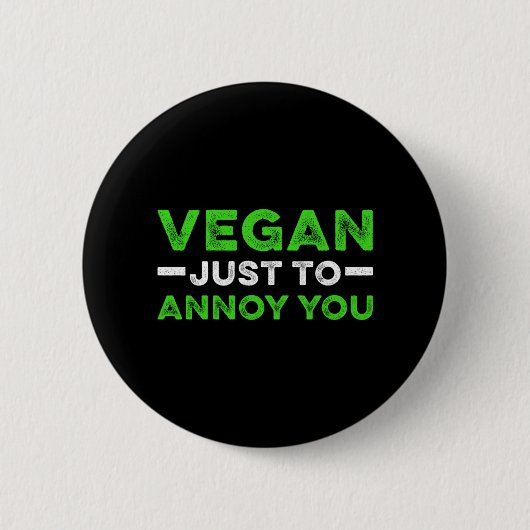 Vegetarian Liberation Bio Gift Ronde Button 5,7 Cm (Voorkant)