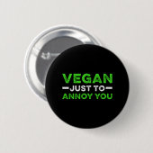 Vegetarian Liberation Bio Gift Ronde Button 5,7 Cm (Voorkant /achterkant)