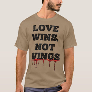 Vegetarian Organic Vegan love wint T-shirt