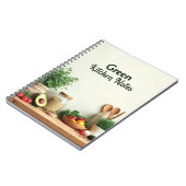Vegetarian Recipes Notitieboek (Linkerzijde)