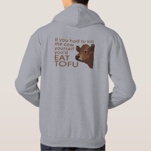 Vegetarian Vegan Meat Tofu Hoodie