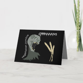 Vegetarian Zombie wil Graaareeën. Kaart