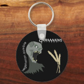 Vegetarian Zombie wil Graaareeën. Sleutelhanger (Voorkant)