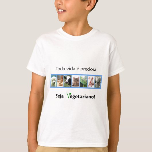 Vegetarianismo T-shirt (Voorkant)