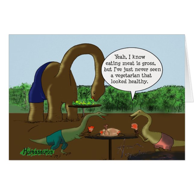 Végétarien vs Carnivore (Devant horizontal)