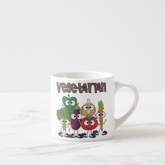 Vegetariër Espresso Kop (Rechts)