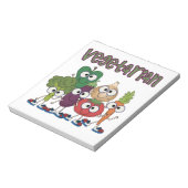 Vegetariër Notitieblok (Gedraaid)