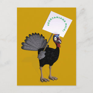 Vegetariër-regel! Briefkaart
