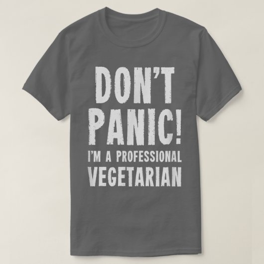 Vegetarisch 1850 t-shirt (Design voorkant)