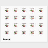Vegetarisch Hart Sticker (Vel)