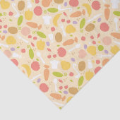 Vegetarisch kookpatroon achtergrond tissuepapier (Detail)