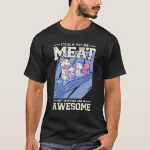 Vegetarisch Leven Absoluut Veganistisch T-shirt