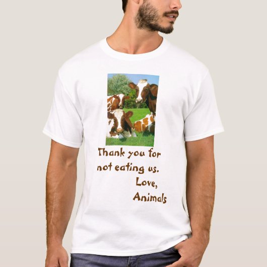 Vegetarisch Shirt (Voorkant)