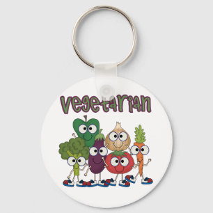 Vegetarisch Sleutelhanger