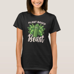 Vegetarisch vee op basis van plant t-shirt