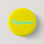 Vegetarische Button (Voorkant)