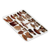 Vegetarische hipster steampunk  paddenstoel magneet (Rechterzijde)