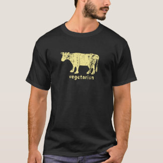 vegetarische kool - geel t-shirt