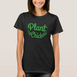 Vegetarische Plantaardige Eter Vrouwen Plant Kip V T-shirt