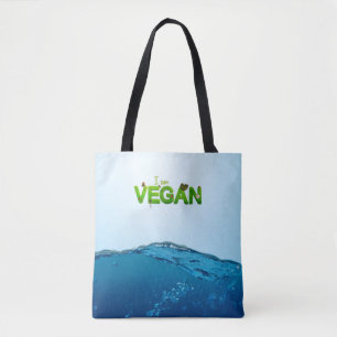 Vegetarische Veganistische Liefde Bescherm Dieren Draagtas