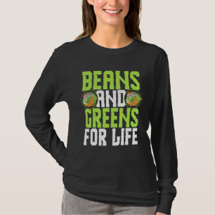 Vegetarische Veggies Bonen en Groenen Life Groente T-shirt