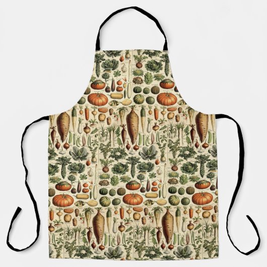 vegetatieve kunst door Adolphe Millot Pattern Schort (Voorkant)