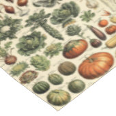 vegetatieve kunst door Adolphe Millot Pattern Tafelkleed (Gekanteld)