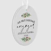 Végétation d'hiver photo de Noël (devant)