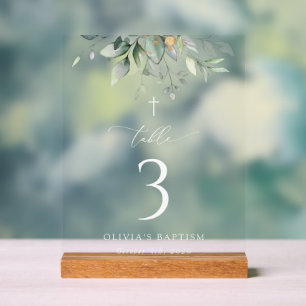 Végétation, feuilles d'eucalyptus, numéros de tabl