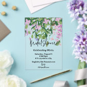 végétation fleurie botanique invitation à la douch (Insitu (Mariage))