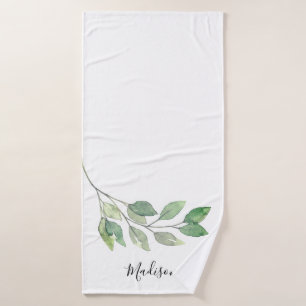 Végétation personnalisée à l'aquarelle
