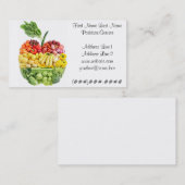 Veggie Apple Visitekaartje (Voorkant / Achterkant)