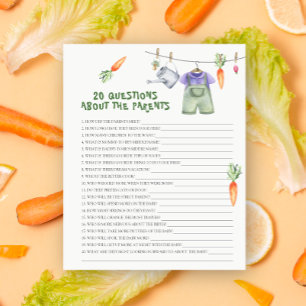 Veggie baby shower 20 vragen over de ouders