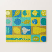 Veggie Blocks I Legpuzzel (Horizontaal)