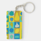 Veggie Blocks I Sleutelhanger (achterkant)