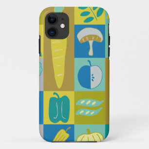 Veggie Blocks II iPhone 11 Hoesje