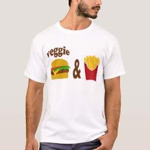 Veggie Burger en Fries T-shirt